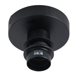 GOOD & MOJO loftlampe Bali, Ø 44 cm, sort/natur, bambus