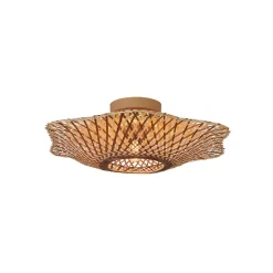 GOOD & MOJO loftlampe Madura, Ø 44 cm, brun, bambus E27