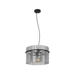 Gorley pendel, Ø 40 cm, røggrå, glas