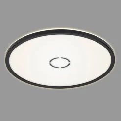 Gratis LED-loftslampe, Ø 42 cm, sort
