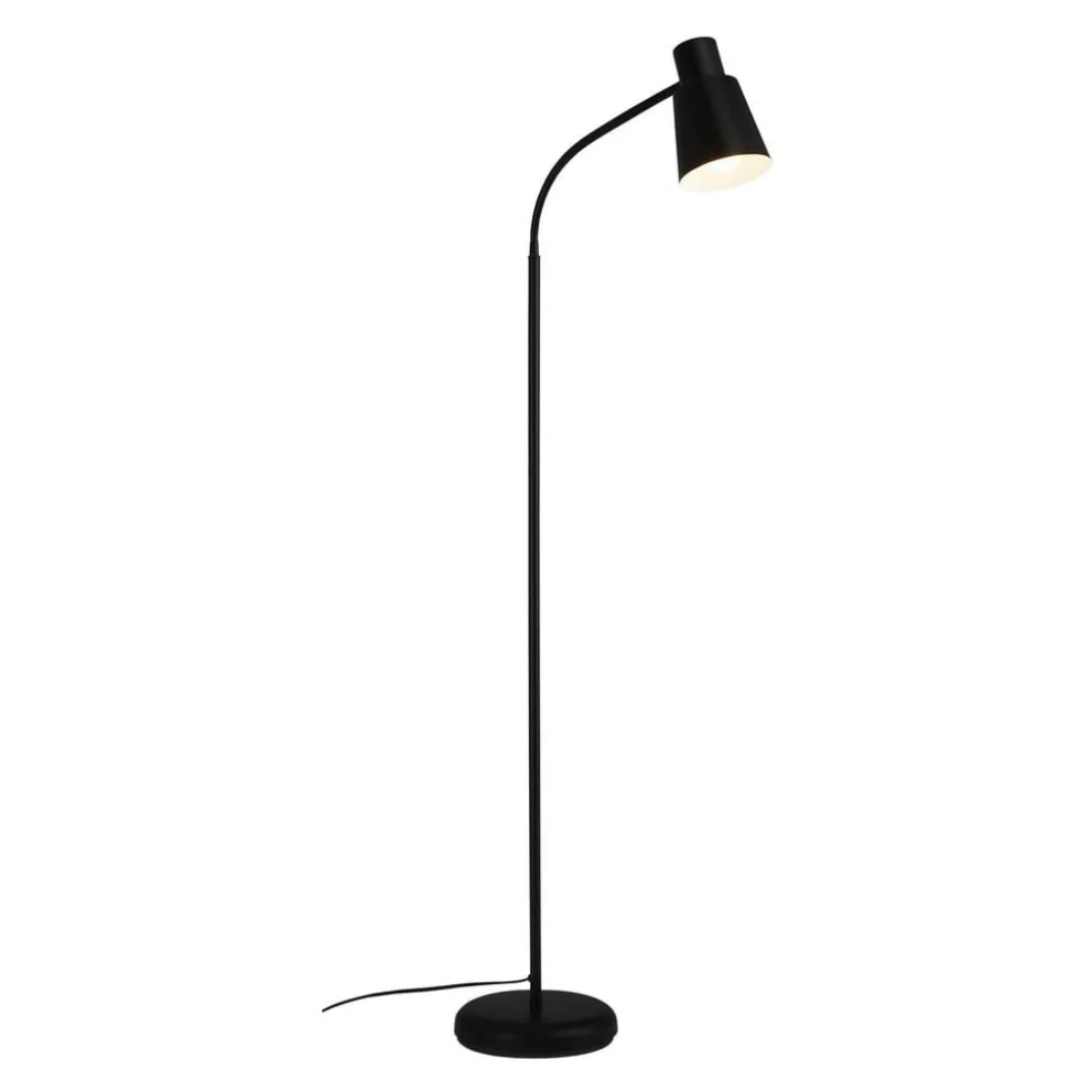 Gulvlampe 1474015 af metal i sort