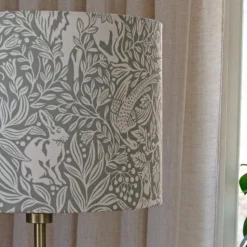 Gulvlampe Amy, Eldertree grøn/guld, højde 150 cm, E27