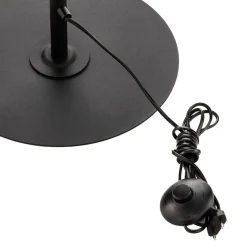 Gulvlampe Dione, 4 lyskilder, sort