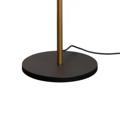 Gulvlampe Faze, guldfarvet, glas, 130 cm, 4 lyskilder, E27