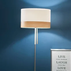 Gulvlampe Libba med trækkontakt