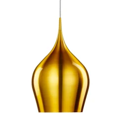 Gyldent glimtende hængelampe Vibrant
