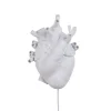 Heart Lamp LED-væglampe af porcelæn, hvid