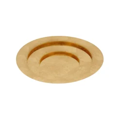 Heda LED-loftslampe, Ø 35 cm, guldfarvet, metal