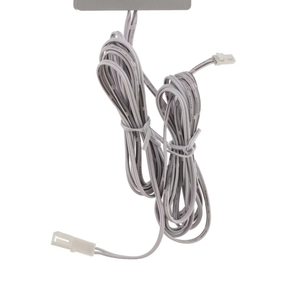 Helena LED-møbellampe, 19 x 7 cm, sæt med 2, sensor, metal