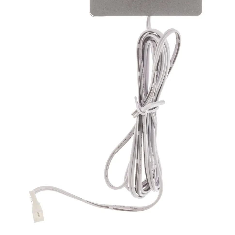 Helena LED-møbellampe, 19 x 7 cm, sæt med 2, sensor, metal