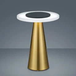 Helestra Bax bordlampe med touchdæmper, messing