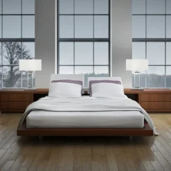 Helestra Enna 2 bordlampe i tekstil, højde 30 cm