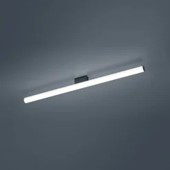 Helestra Loom LED-spejllampe sort, 90 cm