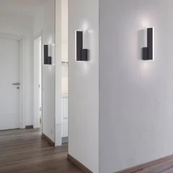 Helestra Nex LED-væglampe mat sort