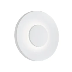 Helestra udendørs LED-væglampe BUD, dæmpbar, hvid, IP65