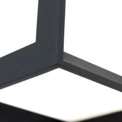 Henry udendørs væglampe, 16 x 16 x 16 cm, antracit