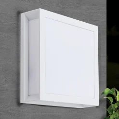 Henry udendørs væglampe, hvid