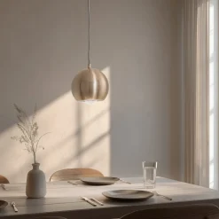 Hængelampe Berceste 9201, Ø 15 cm, guld, jern, E27