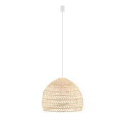 Hængelampe BOHO, Ø 43 cm, naturbrun, rattan, E27