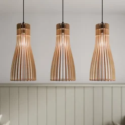 Hængelampe Bottle, 3 lyskilder