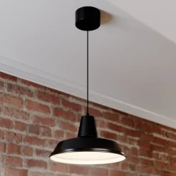 Hængelampe Class, sort/sort