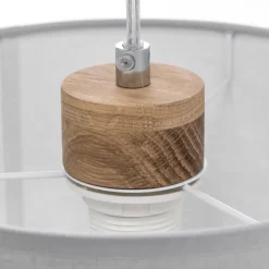 Hængelampe Corralee, grå, 3 lyskilder