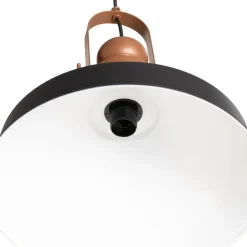 Hængelampe Craft, sort, metal, Ø 41 cm, E27