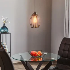 Hængelampe Dali i sort, 1 lyskilde