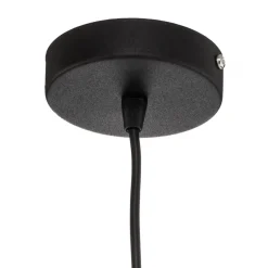 Hængelampe Dali i sort, 1 lyskilde