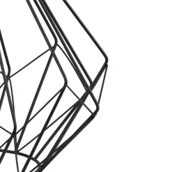 Hængelampe Diamond, sort, metal, Ø 37 cm, E27