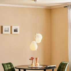 Hængelampe Dione, 4 lyskilder, hvid