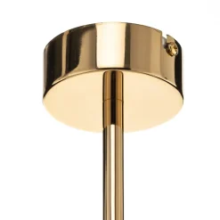 Hængelampe Dione, 2 lyskilder, guld