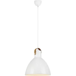 Hængelampe Eagle, hvid, Ø 35 cm, metal