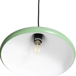 Hængelampe Eysan, mintgrøn, metal, Ø 35 cm, E27