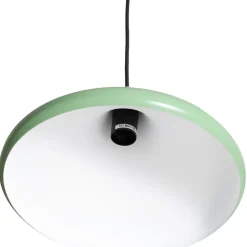 Hængelampe Eysan, mintgrøn, metal, Ø 35 cm, E27