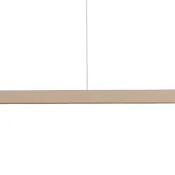 Hængelampe Form 4, beige, metal, 4 lyskilder, kegle, E27