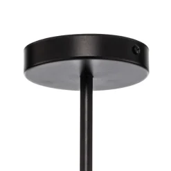 Hængelampe Gama 5, 5 lyskilder, sort