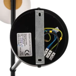 Hængelampe Gama 5, 5 lyskilder, sort