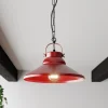 Hængelampe Iron, rød