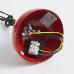 Hængelampe Iron, rød