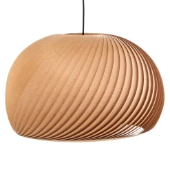 Hængelampe Janne, bøgetræ, Ø 53 cm, E27