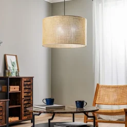 Hængelampe Juta, 1 lyskilde Ø 50 cm