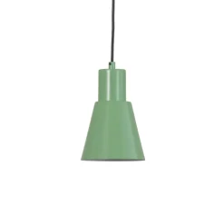 Hængelampe Konikkem, mintgrøn, metal, Ø 14 cm, E27
