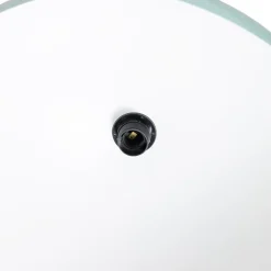 Hængelampe Kure, turkis, metal, Ø 60 cm, E27