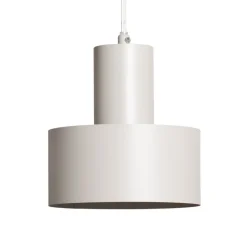 Hængelampe Rif 2, taupe 2 lyskilder, lineær, stål