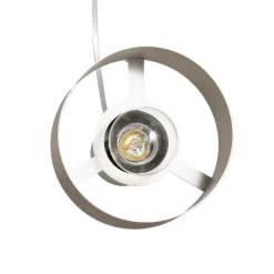 Hængelampe Rif S, taupe, 1 lyskilde, Ø 15 cm, stål