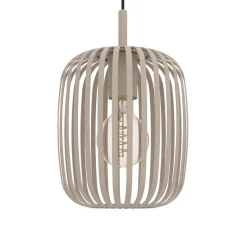 Hængelampe Romazzina, sandfarvet, stål, Ø 50 cm, 5 lyskilder.