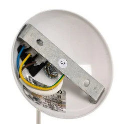 Hængelampe Sfera 1 lyskilde glas/træ lys