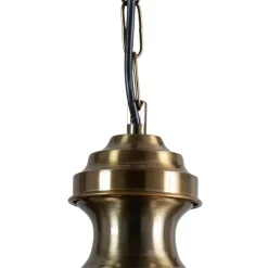 Hængelampe Sivani MR-637, antik guld, metal, Ø 39 cm