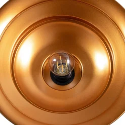 Hængelampe Sivani MR-637, antik guld, metal, Ø 39 cm